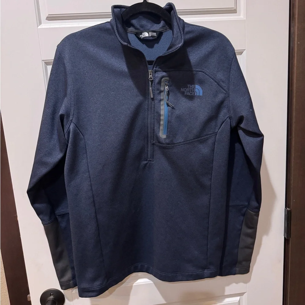 The North Face Dark Blue Quarter-Zip Pullover| Canyonlands| Men’s Fleece